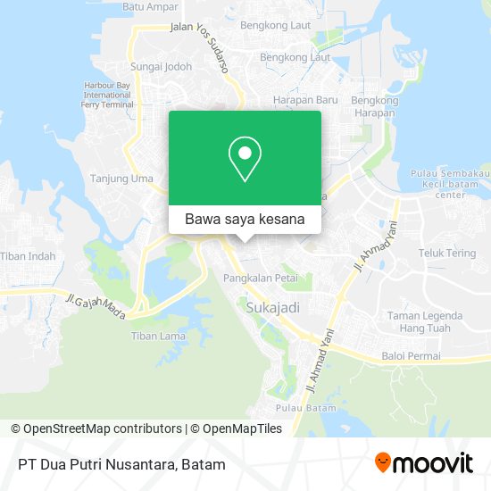 Peta PT Dua Putri Nusantara