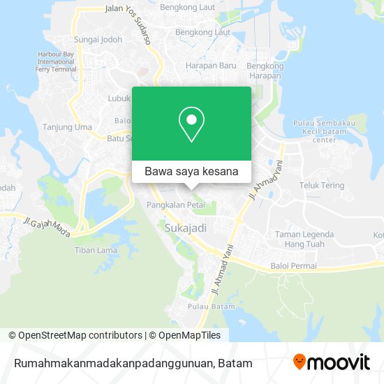 Peta Rumahmakanmadakanpadanggunuan