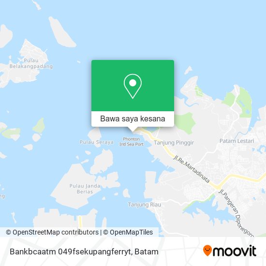 Peta Bankbcaatm 049fsekupangferryt