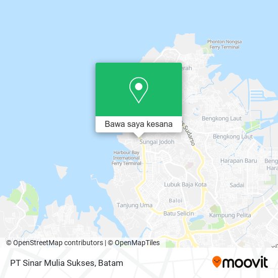 Peta PT Sinar Mulia Sukses