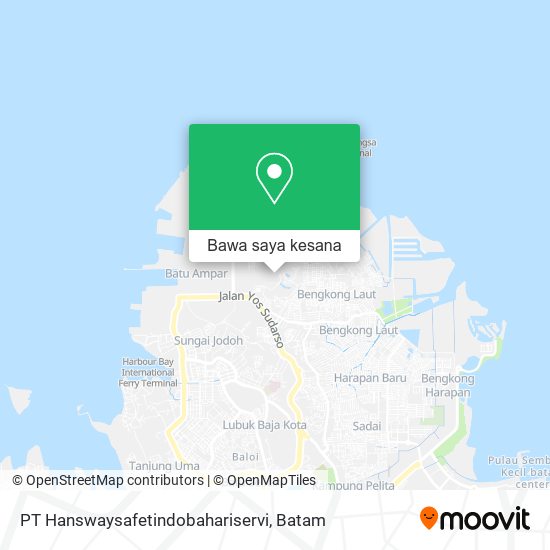 Peta PT Hanswaysafetindobahariservi