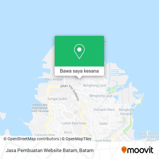 Peta Jasa Pembuatan Website Batam
