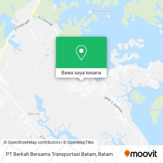Peta PT Berkah Bersama Transportasi Batam
