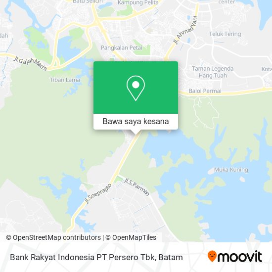 Peta Bank Rakyat Indonesia PT Persero Tbk