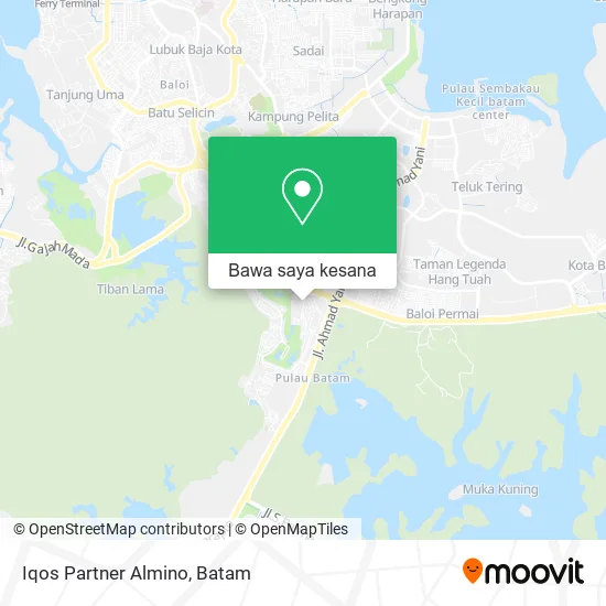 Peta Iqos Partner Almino