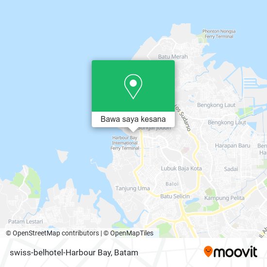 Peta swiss-belhotel-Harbour Bay