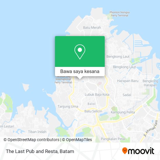 Peta The Last Pub and Resta