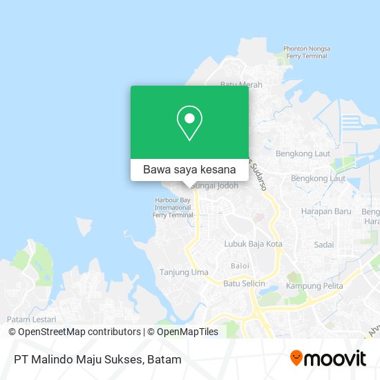 Peta PT Malindo Maju Sukses