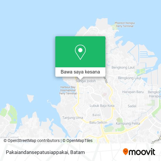 Peta Pakaiandansepatusiappakai