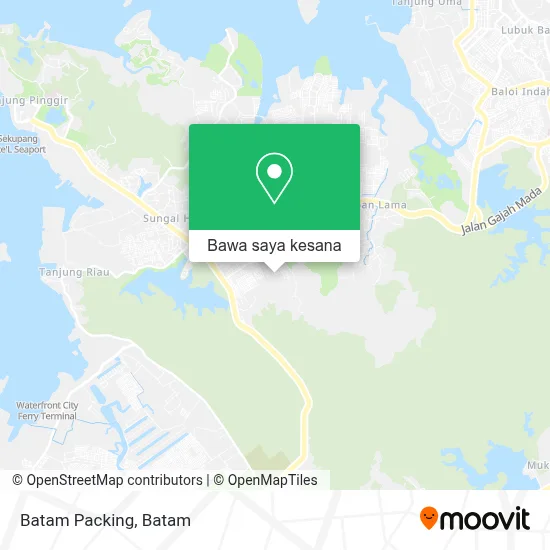 Peta Batam Packing