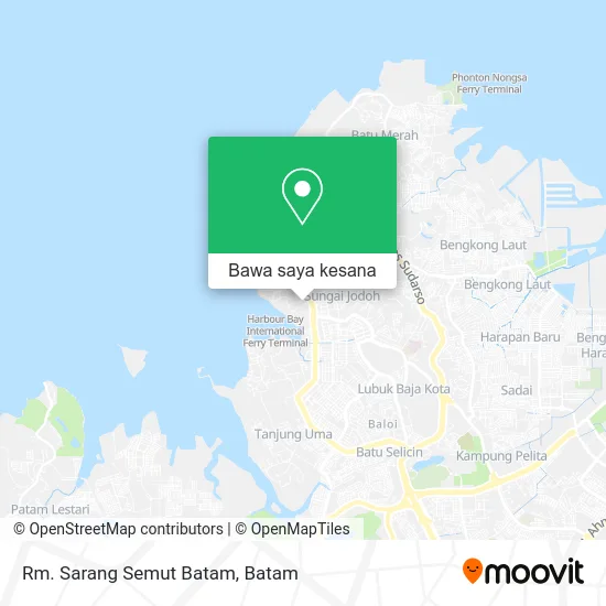 Peta Rm. Sarang Semut Batam