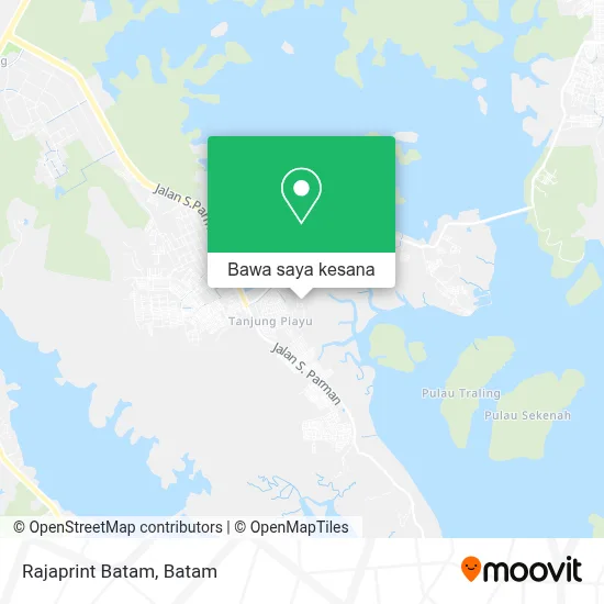 Peta Rajaprint Batam