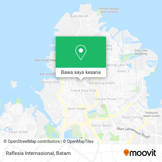Peta Raflesia Internasional