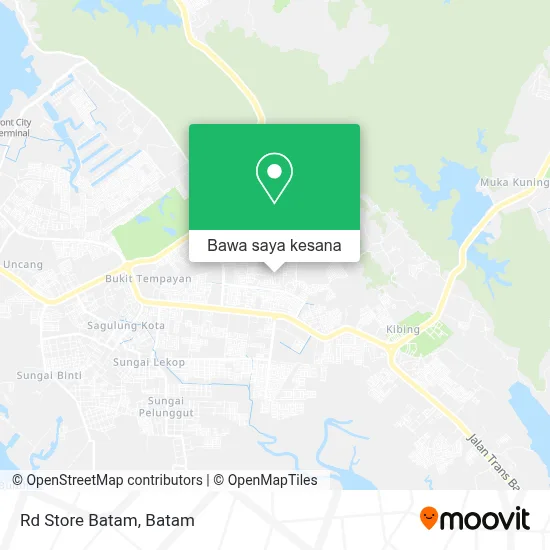 Peta Rd Store Batam