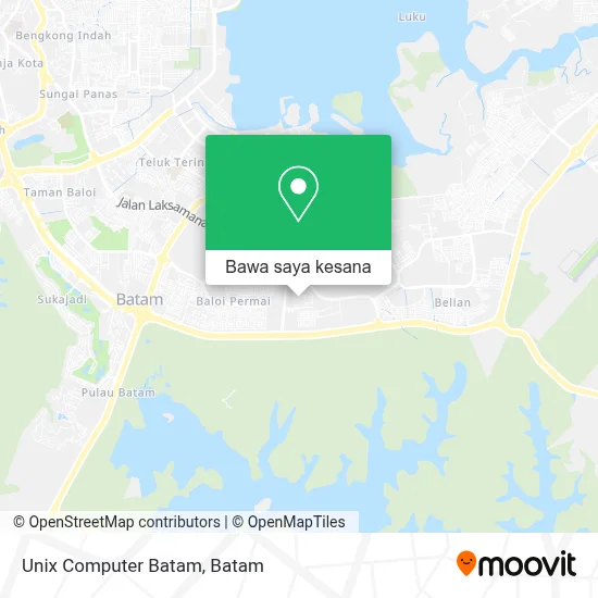 Peta Unix Computer Batam