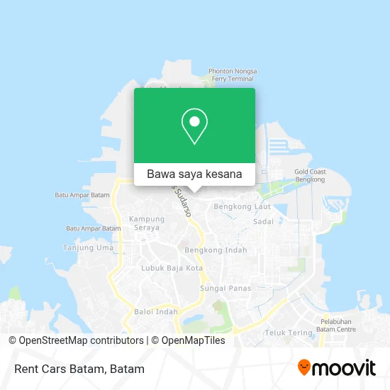 Peta Rent Cars Batam