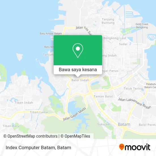 Peta Index Computer Batam