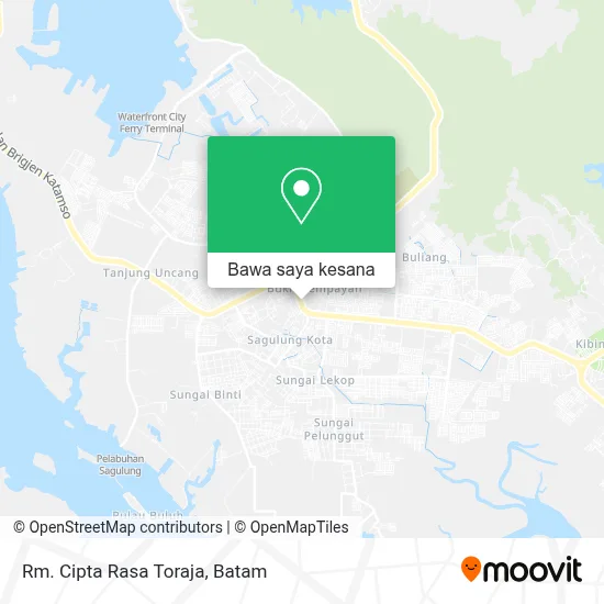 Peta Rm. Cipta Rasa Toraja