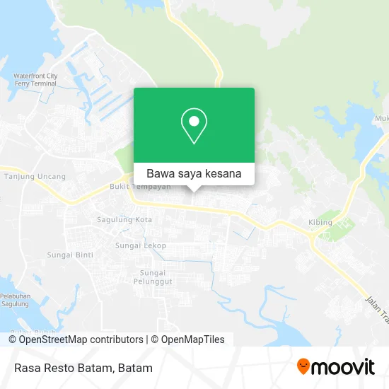 Peta Rasa Resto Batam