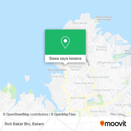 Peta Roti Bakar Bro
