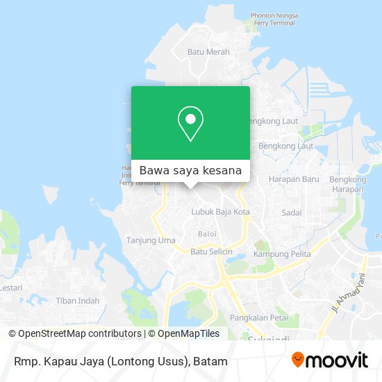 Peta Rmp. Kapau Jaya (Lontong Usus)