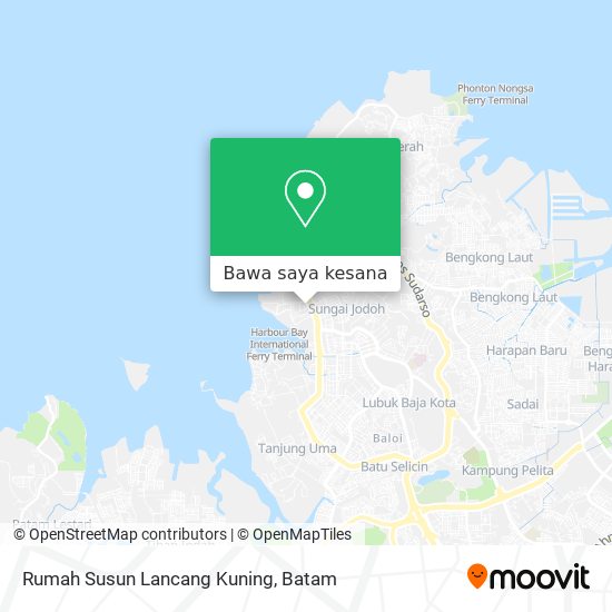 Peta Rumah Susun Lancang Kuning