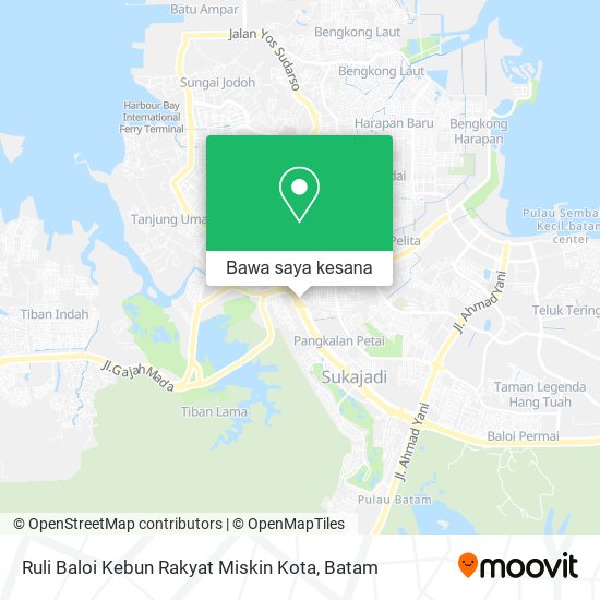 Peta Ruli Baloi Kebun Rakyat Miskin Kota