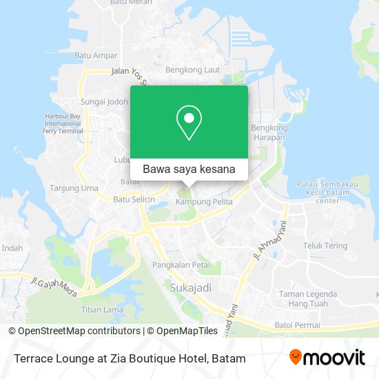 Peta Terrace Lounge at Zia Boutique Hotel