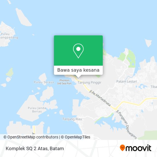 Peta Komplek SQ 2 Atas