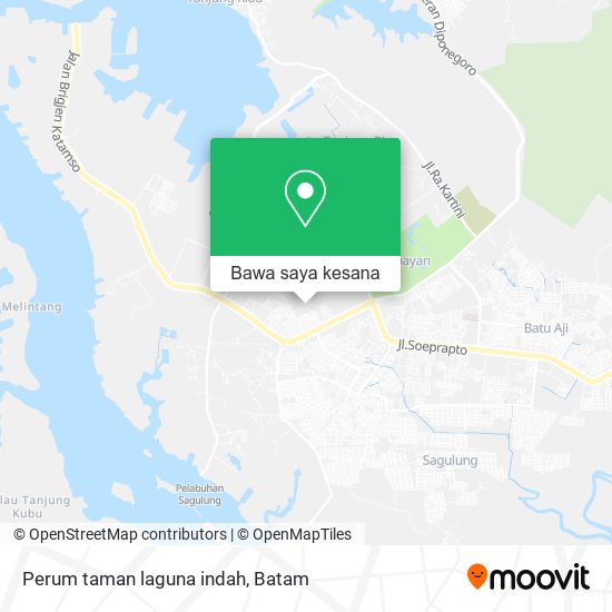 Peta Perum taman laguna indah