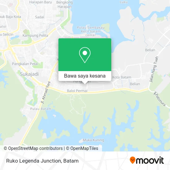 Peta Ruko Legenda Junction