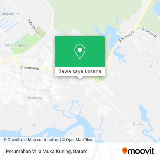 Peta Perumahan Villa Muka Kuning