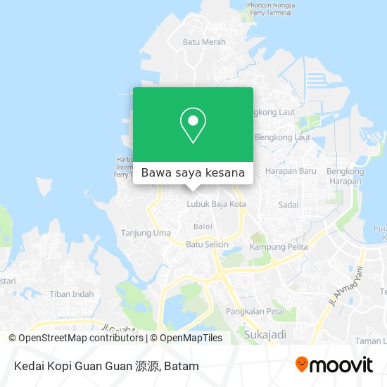 Peta Kedai Kopi Guan Guan 源源