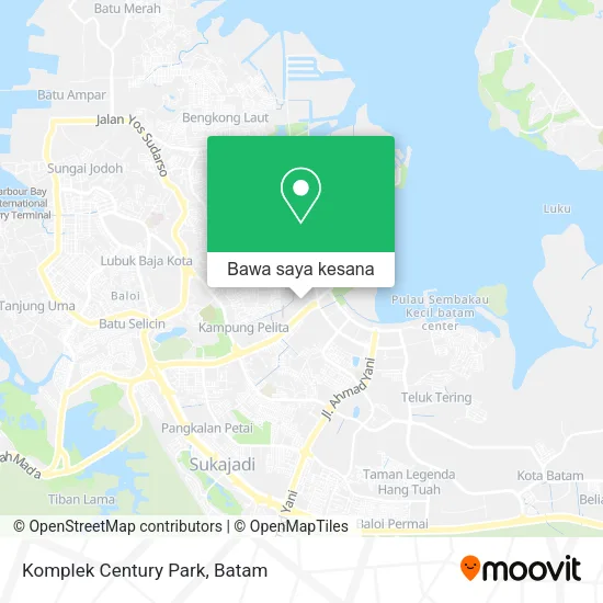 Peta Komplek Century Park