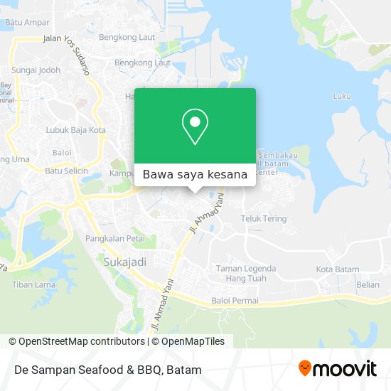 Peta De Sampan Seafood & BBQ