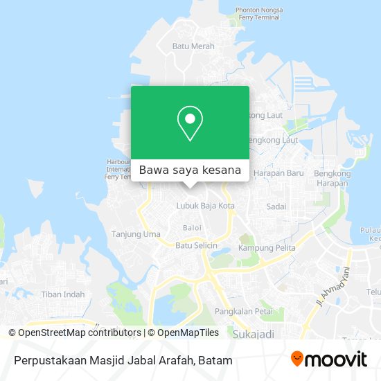 Peta Perpustakaan Masjid Jabal Arafah