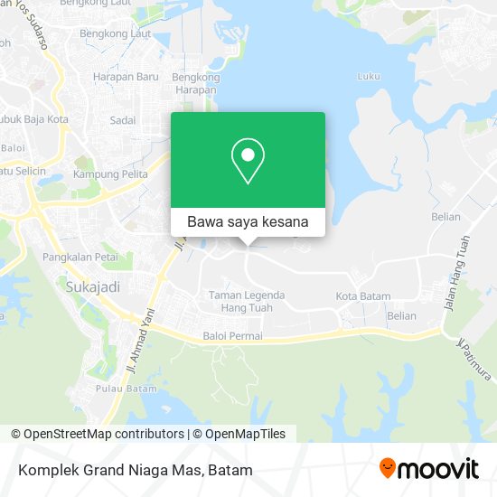 Peta Komplek Grand Niaga Mas