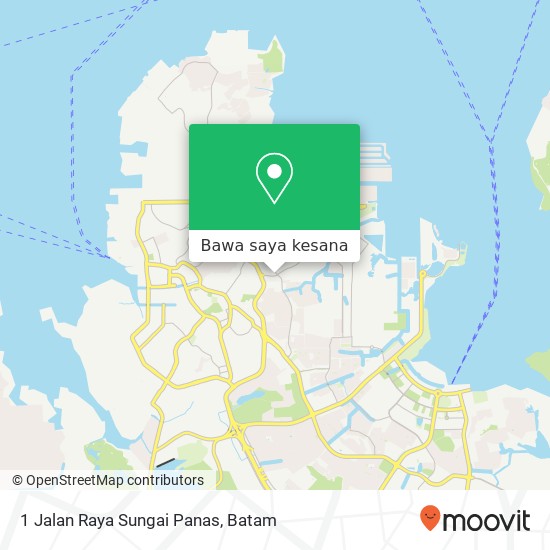 Peta 1 Jalan Raya Sungai Panas