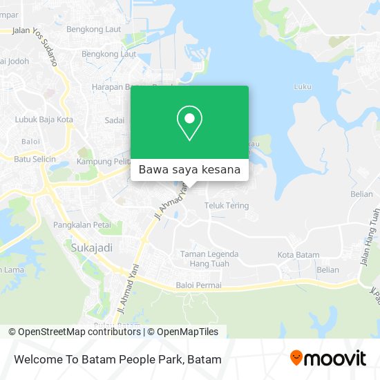 Peta Welcome To Batam People Park