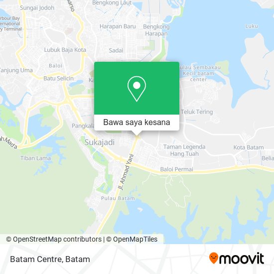 Peta Batam Centre