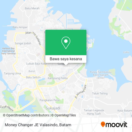 Peta Money Changer JE Valasindo