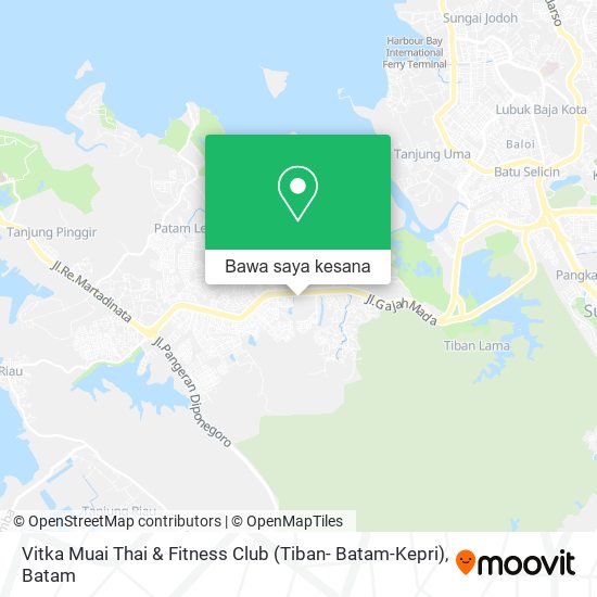 Peta Vitka Muai Thai & Fitness Club (Tiban- Batam-Kepri)