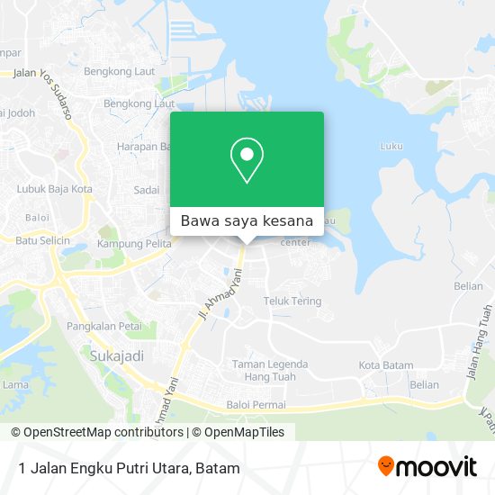 Peta 1 Jalan Engku Putri Utara