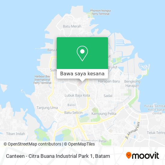 Peta Canteen - Citra Buana Industrial Park 1
