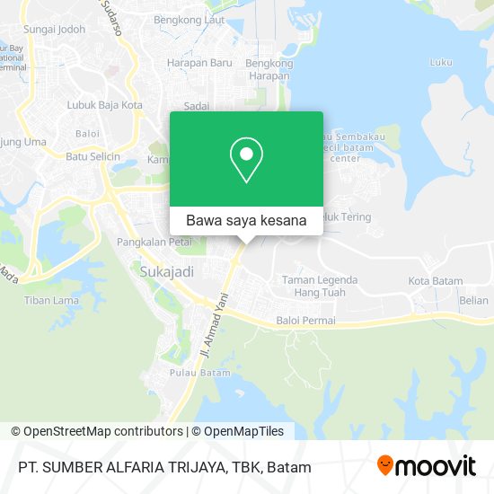 Peta PT. SUMBER ALFARIA TRIJAYA, TBK