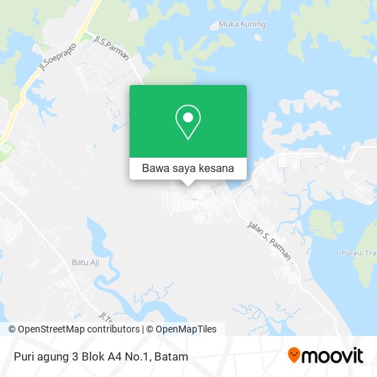 Peta Puri agung 3 Blok A4 No.1