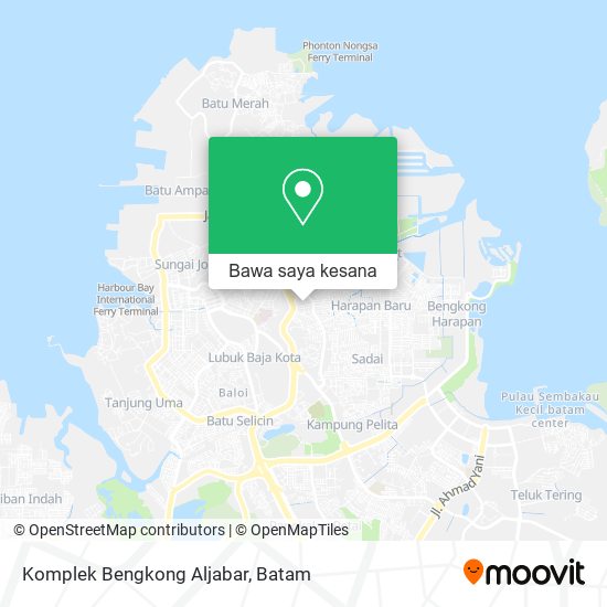 Peta Komplek Bengkong Aljabar