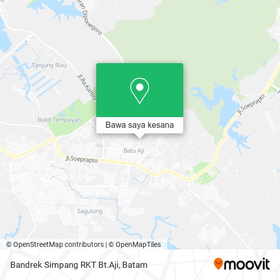 Peta Bandrek Simpang RKT Bt.Aji