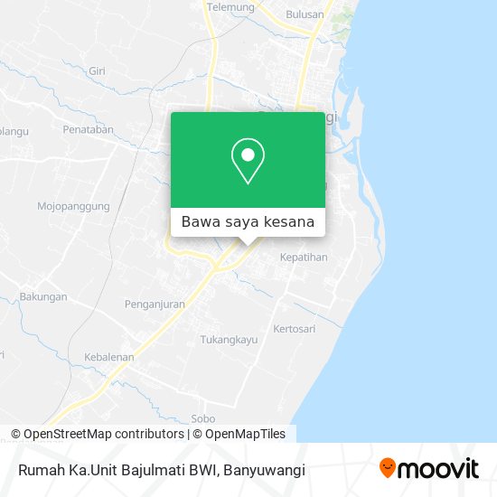 Peta Rumah Ka.Unit Bajulmati BWI