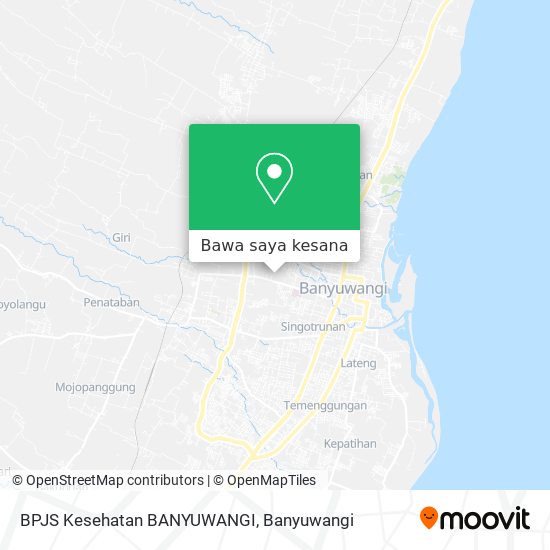 Peta BPJS Kesehatan BANYUWANGI